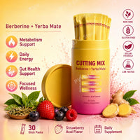 Berberine Yerba Mate Drink Mix – 30 Daily Sticks